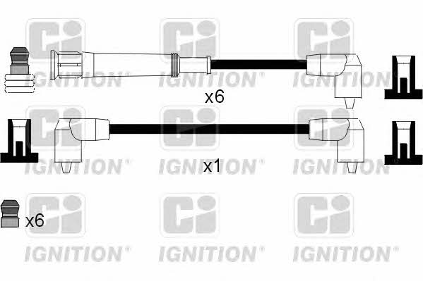 Quinton Hazell XC1038 Ignition cable kit XC1038