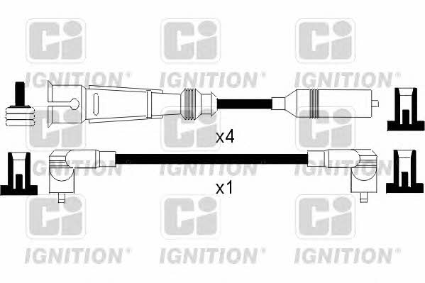 Quinton Hazell XC1093 Ignition cable kit XC1093