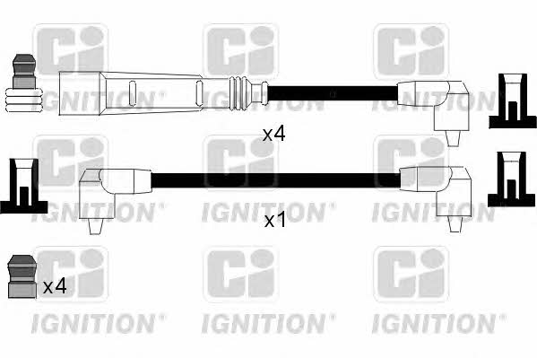 Quinton Hazell XC1105 Ignition cable kit XC1105