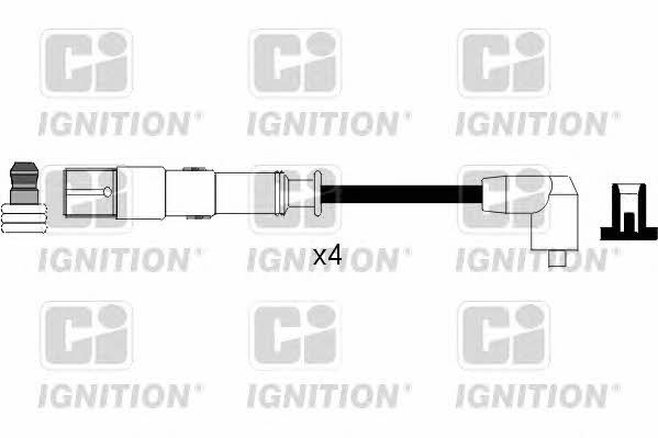 Quinton Hazell XC1114 Ignition cable kit XC1114