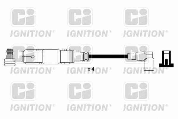 Quinton Hazell XC1124 Ignition cable kit XC1124