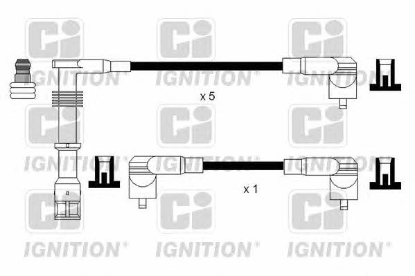 Quinton Hazell XC1156 Ignition cable kit XC1156