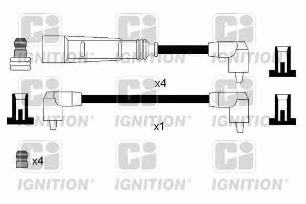 Quinton Hazell XC1206 Ignition cable kit XC1206