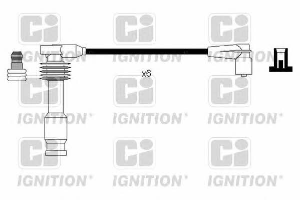 Quinton Hazell XC1212 Ignition cable kit XC1212