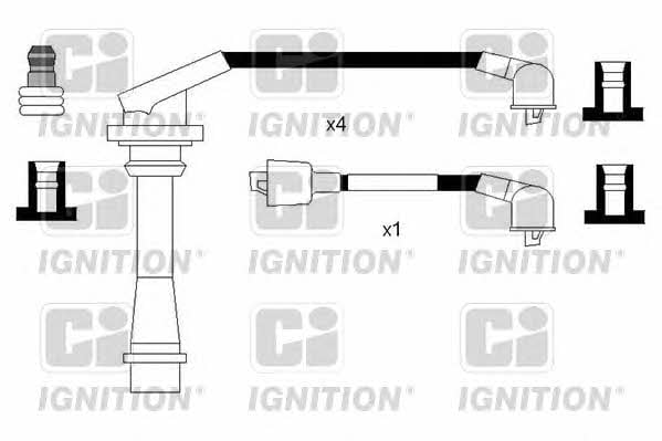 Quinton Hazell XC1222 Ignition cable kit XC1222