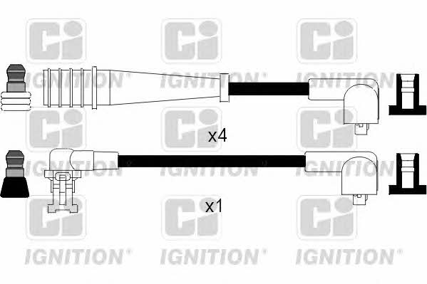 Quinton Hazell XC145 Ignition cable kit XC145