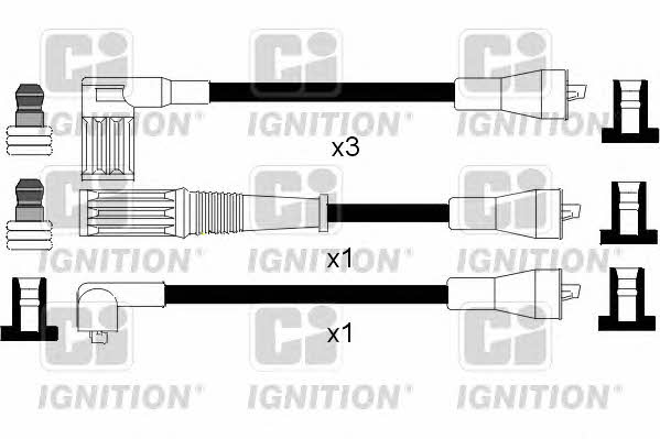Quinton Hazell XC181 Ignition cable kit XC181