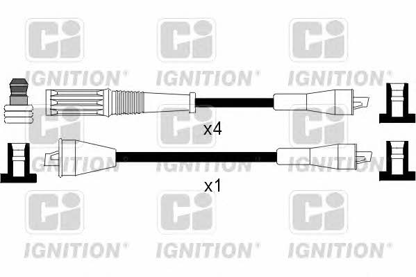 Quinton Hazell XC201 Ignition cable kit XC201