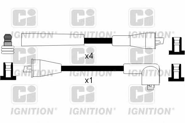Quinton Hazell XC256 Ignition cable kit XC256