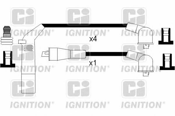 Quinton Hazell XC342 Ignition cable kit XC342