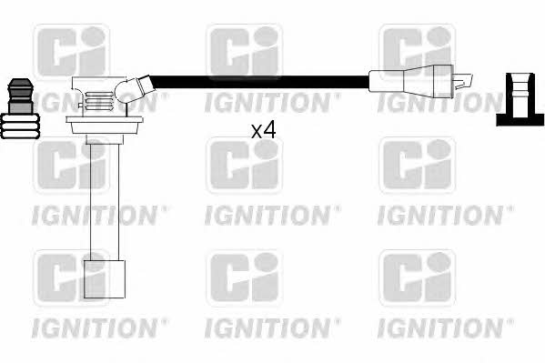 Quinton Hazell XC410 Ignition cable kit XC410