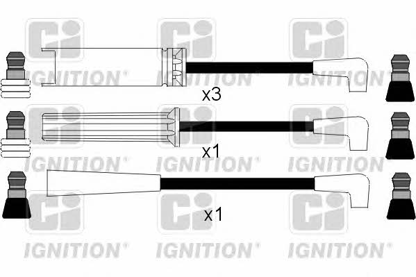 Quinton Hazell XC417 Ignition cable kit XC417