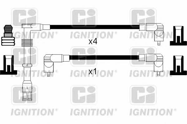 Quinton Hazell XC438 Ignition cable kit XC438