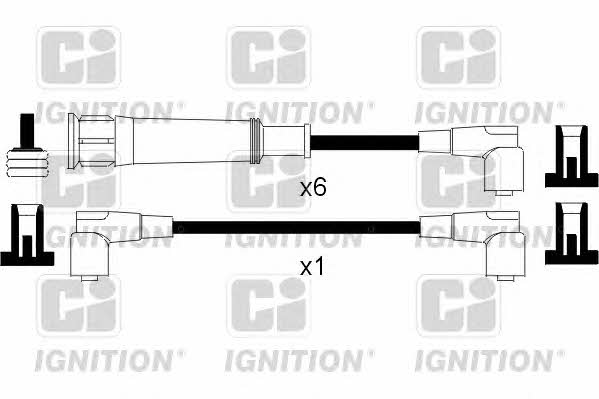 Quinton Hazell XC467 Ignition cable kit XC467