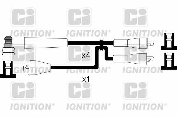 Quinton Hazell XC523 Ignition cable kit XC523