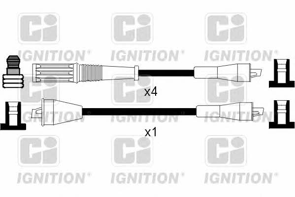 Quinton Hazell XC583 Ignition cable kit XC583