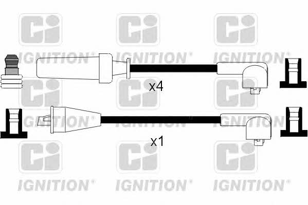 Quinton Hazell XC617 Ignition cable kit XC617