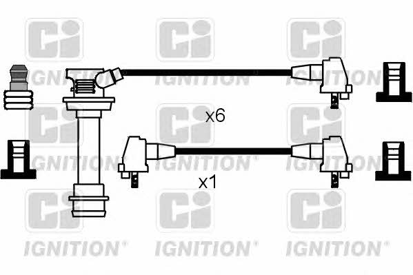 Quinton Hazell XC629 Ignition cable kit XC629