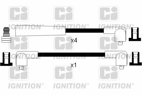 Quinton Hazell XC765 Ignition cable kit XC765