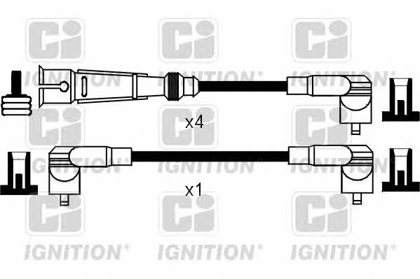 Quinton Hazell XC768 Ignition cable kit XC768
