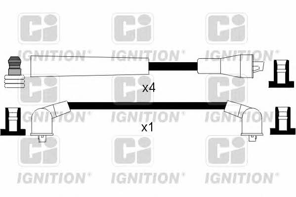 Quinton Hazell XC770 Ignition cable kit XC770