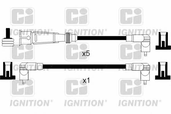 Quinton Hazell XC788 Ignition cable kit XC788