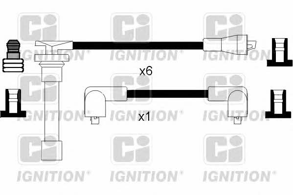 Quinton Hazell XC790 Ignition cable kit XC790