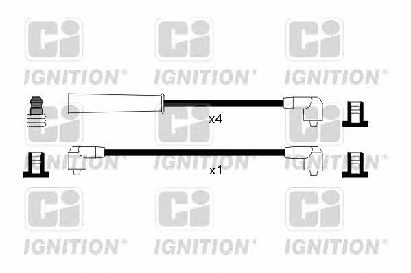 Quinton Hazell XC801 Ignition cable kit XC801