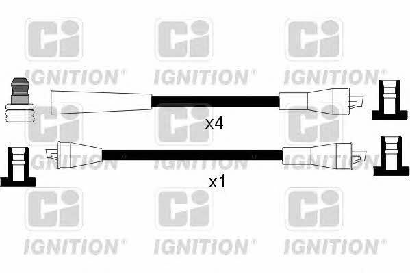 Quinton Hazell XC802 Ignition cable kit XC802