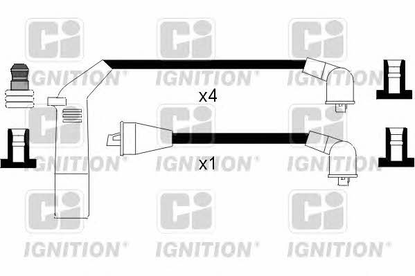 Quinton Hazell XC807 Ignition cable kit XC807