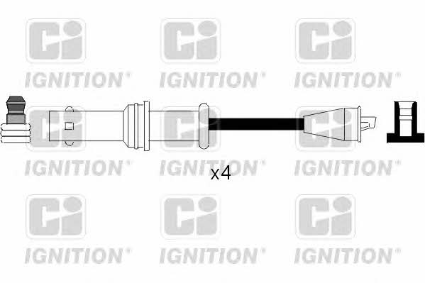 Quinton Hazell XC812 Ignition cable kit XC812