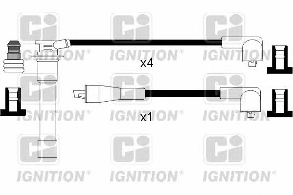 Quinton Hazell XC821 Ignition cable kit XC821