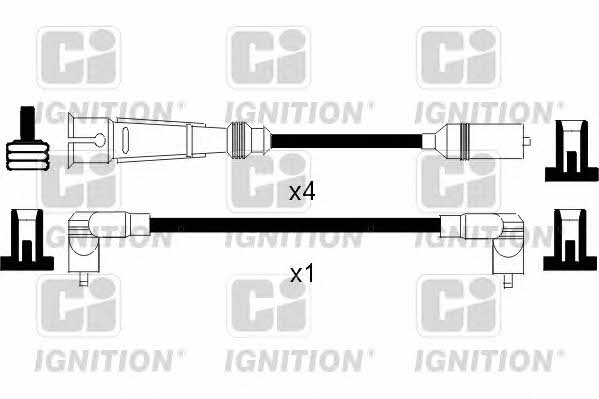 Quinton Hazell XC828 Ignition cable kit XC828
