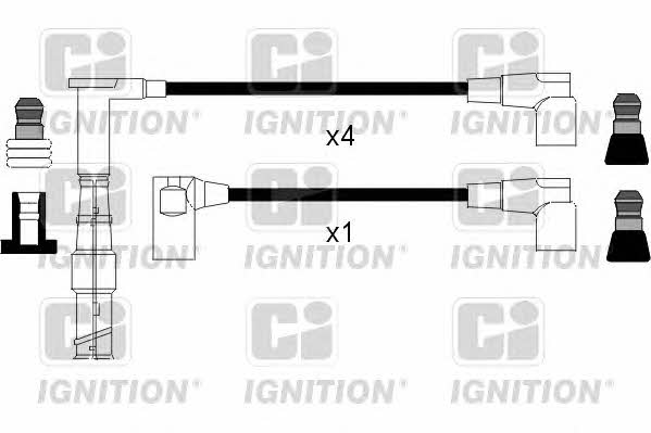 Quinton Hazell XC831 Ignition cable kit XC831