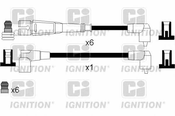 Quinton Hazell XC832 Ignition cable kit XC832