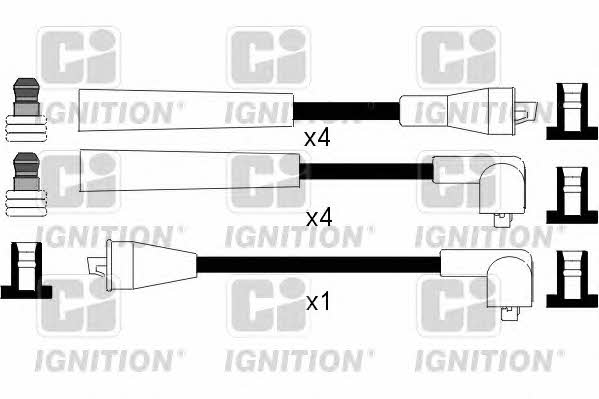 Quinton Hazell XC835 Ignition cable kit XC835