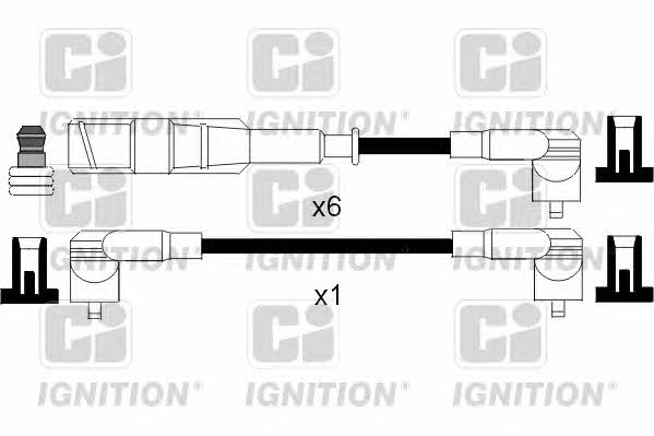 Quinton Hazell XC838 Ignition cable kit XC838