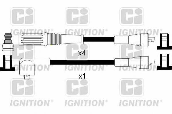 Quinton Hazell XC843 Ignition cable kit XC843