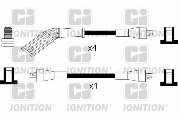 Quinton Hazell XC844 Ignition cable kit XC844