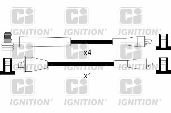 Quinton Hazell XC846 Ignition cable kit XC846