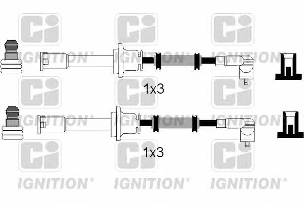 Quinton Hazell XC848 Ignition cable kit XC848