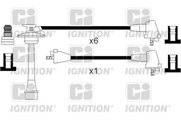 Quinton Hazell XC859 Ignition cable kit XC859