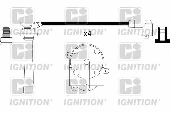 Quinton Hazell XC900 Ignition cable kit XC900