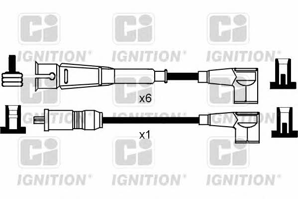 Quinton Hazell XC904 Ignition cable kit XC904