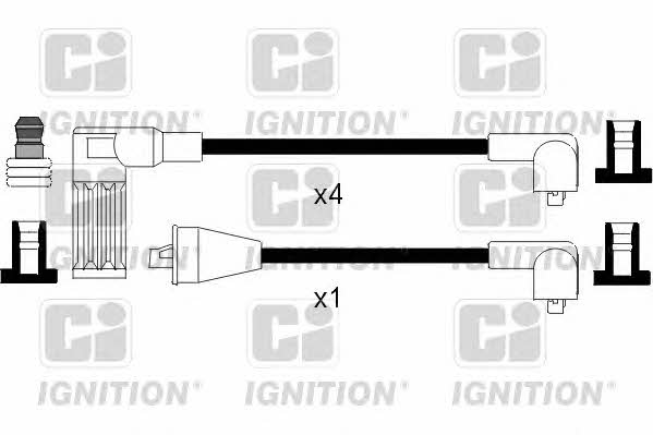 Quinton Hazell XC908 Ignition cable kit XC908