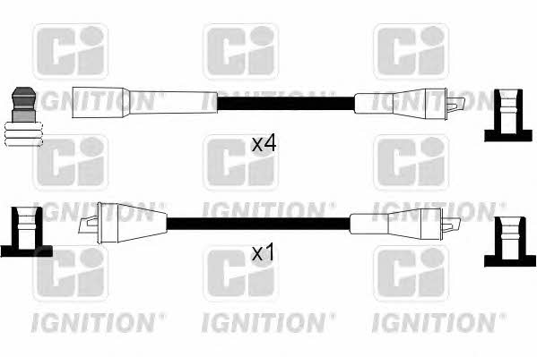 Quinton Hazell XC931 Ignition cable kit XC931