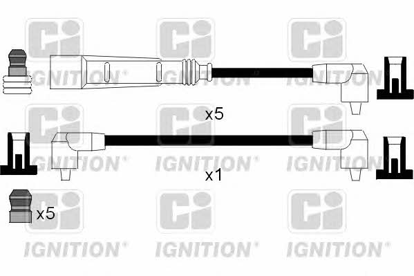 Quinton Hazell XC948 Ignition cable kit XC948