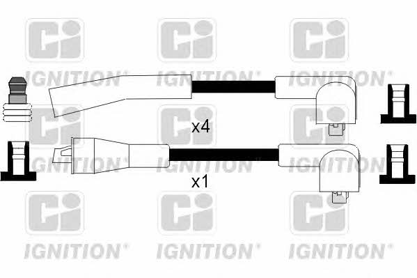Quinton Hazell XC961 Ignition cable kit XC961