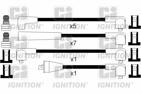 Quinton Hazell XC966 Ignition cable kit XC966