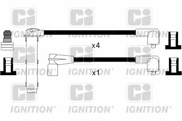 Quinton Hazell XC972 Ignition cable kit XC972